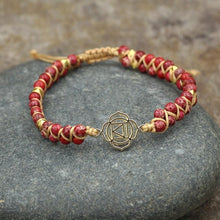 Load image into Gallery viewer, Natural Stone Tree Of Life Charm Bracelets For Women Handmade Beads String Braided Bracelet Yoga Bracelets Jewelry Dropshipping
