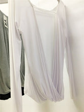 Load image into Gallery viewer, Ropa Deportiva Mujer Gym Loose Yoga Clothing Female Long Sleeved Sweater Shirt Halter Backless Fitness Wear Thin
