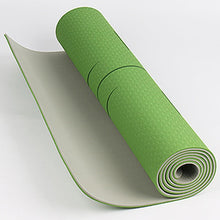 Load image into Gallery viewer, TPE Non-slip Yoga Mats With Position Line Thicken Sports Gymnastic Pilates Mats Tasteless Gym Exercise Living Room Pads Fitness
