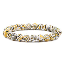 Load image into Gallery viewer, Men Classic Natural Malachite Stone Beads Bracelets Fashion Yoga Prayer Charm Women Bracelet Handmade Jewelry Gifts Pulseira
