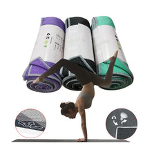Load image into Gallery viewer, 65*186cm Microfiber Aerobic Yoga Towel Hot Yoga Double-sided Non Slip Mat Towels Sports Gym Exercise Pilates Workout Blankets
