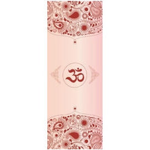 Load image into Gallery viewer, Natural Rubber Yoga Mats 1830*680*4MM Slip-resistant Yoga Mats Yoga High Temperature Suede Fabric Printing Folding Fitness Mat
