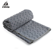 Load image into Gallery viewer, FDBRO Yoga Blanket Fitness Mat Yoga Mat Towel Non Slip Yoga Mat Cover Towel Blanket Sport Fitness Exercise Pilates Workout HOT
