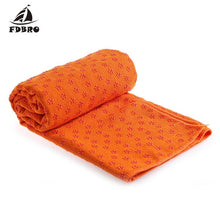 Load image into Gallery viewer, FDBRO Yoga Blanket Fitness Mat Yoga Mat Towel Non Slip Yoga Mat Cover Towel Blanket Sport Fitness Exercise Pilates Workout HOT
